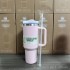 Wholesale Bulk Custom Logo 40oz H2.0 Thermal Insulated Stainless Steel Tumbler 40 oz Coffee Cup with Handle and Straw